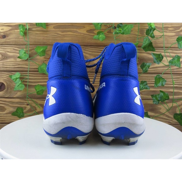 Under Armour Sz 11.5 Sneaker White Synthetic Men Medium (D, M) Athletic - Picture 7 of 10